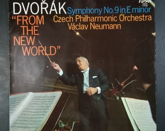 Dvorak -Symphony n 9 From The New World  / Vaclav Neumann and Czech Philharmonic  / Supraphon Vinyl Record