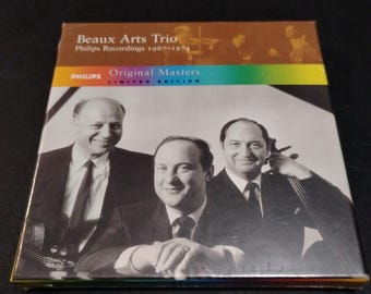 4 CD Set - Beaux Arts Trio - Philips Recordings 1967-74 Philips Original Masters / Vintage  Compact Disc Box Set 2003 Sealed
