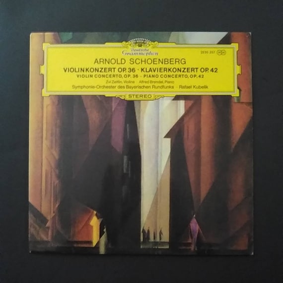 Schoenberg Violin Concerto Op 36 & Piano Concerto Op 42 Zvi Etsy
