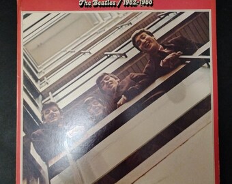 The Beatles - 62 -66 / 1970s  Vinyl Record Greatest Hits Vintage Double Album