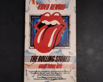 The Rolling Stones - Video Rewind / VHS Video Tape / Music Videos Montage / Mick Jagger/ Keith Richards