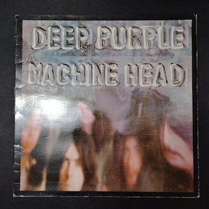 Deep Purple - Machine Head - Original UK 1971 Hard Rock Vinyl Record / Highway Star / Smoke On The Water