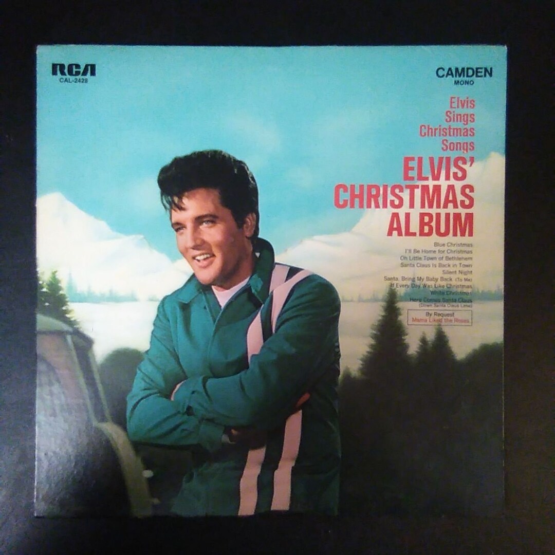 Elvis Presley Elvis' Christmas Album Vinyl Lp Classic Etsy