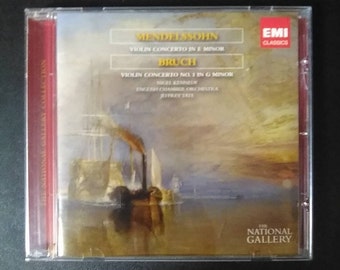 CD - Mendelssohn & Bruch Violin Concertos - Nigel Kennedy, violin /  Classical Compact Disc