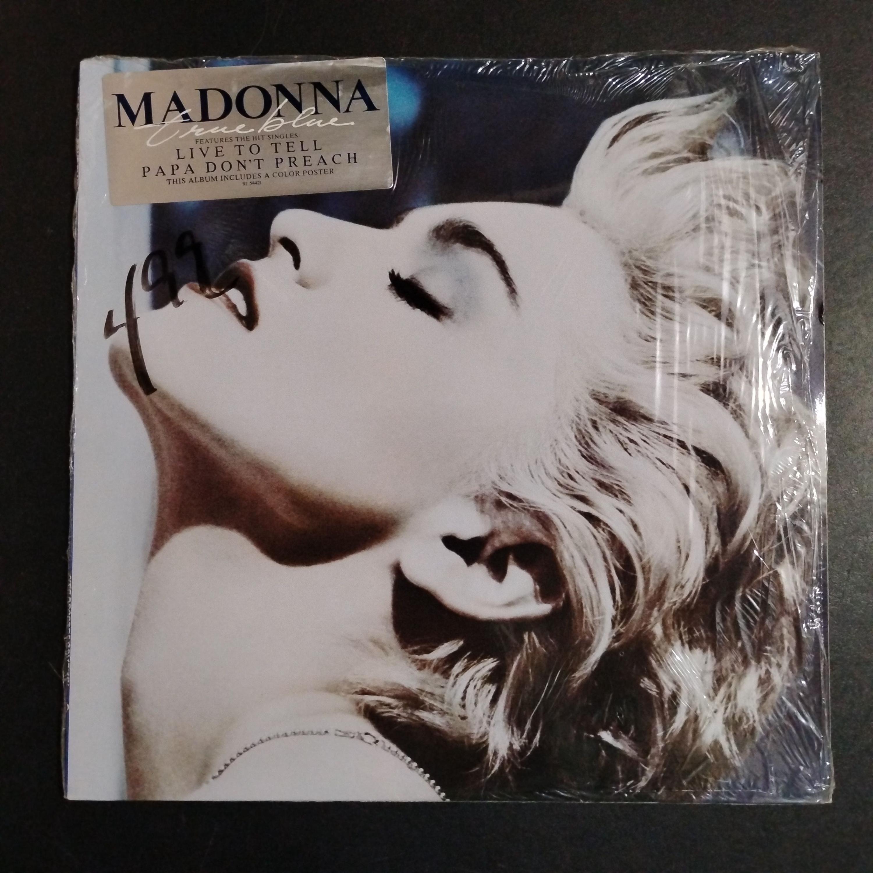MADONNA PAPA DON'T PREACH T-SHIRT RARE BOY TOY 1986 PROMO