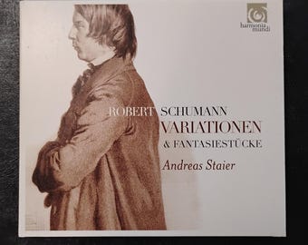 Schumann - Variations & Fantasies  -  Andtreas Staier / Vintage  Harmonia Mundi Compact Disc