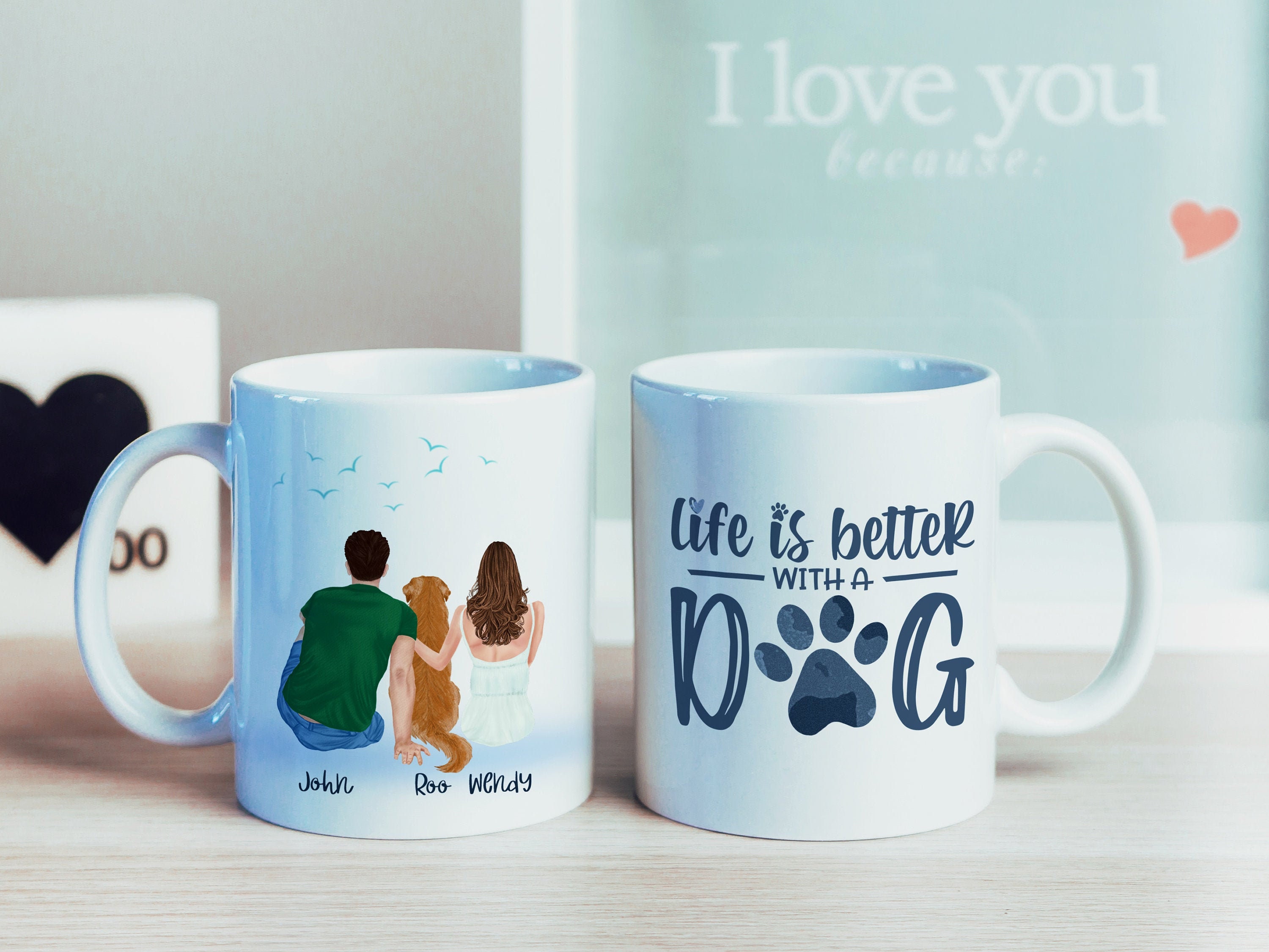 personalised dog mugs