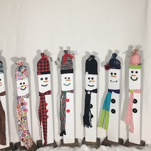 Rustic Snowmen