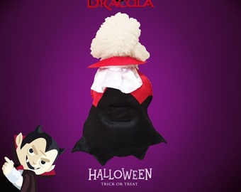 Costume Da Dracula Per Animali Domestici Per Gatto E Cane Di Piccola Taglia / Accessorio Fotografico Di Halloween Per Animali Domestici / Costume Di Halloween Per Gatti / Costume Da Vampiro Per