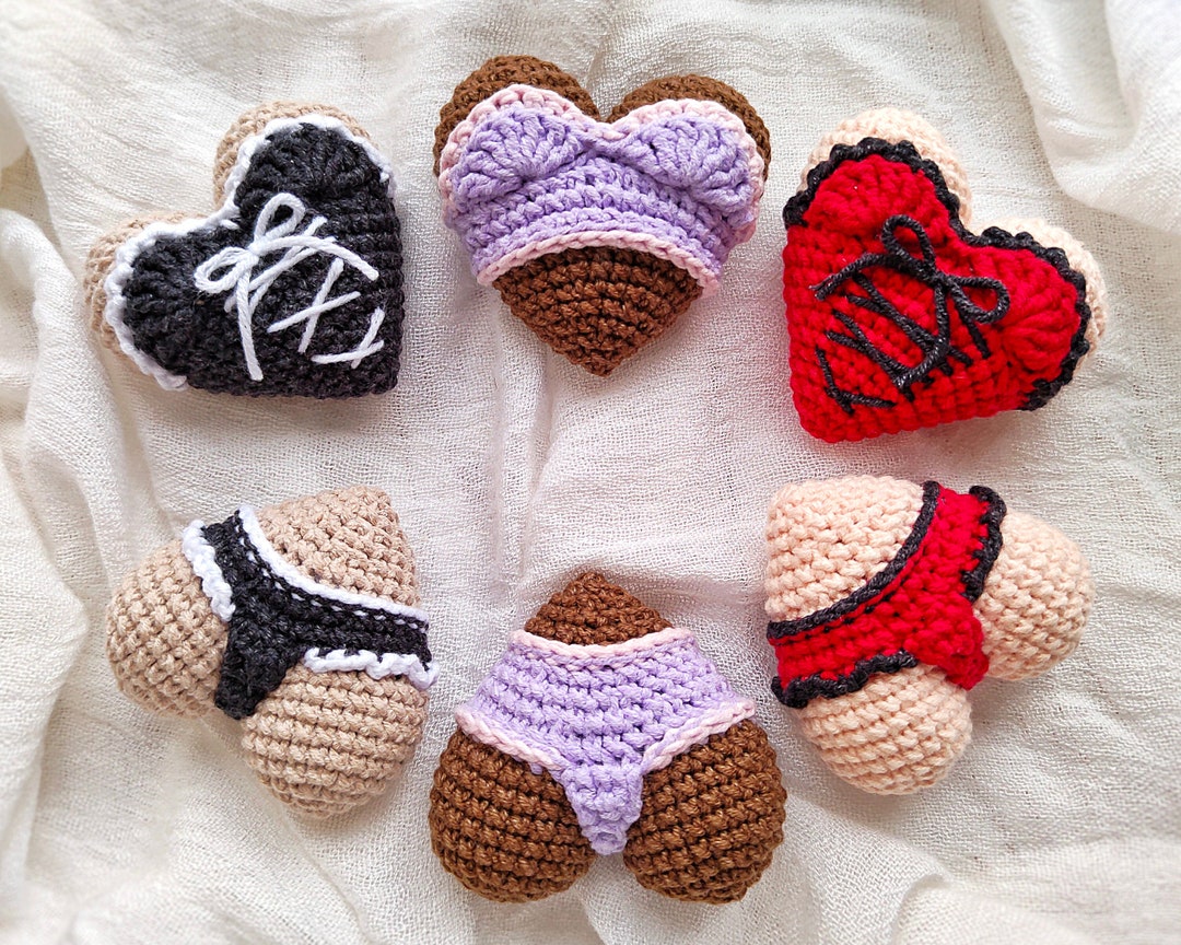 Sagrado Corazon Amigurumi Patrones FÃ¡files Sexy Hearts CROCHET