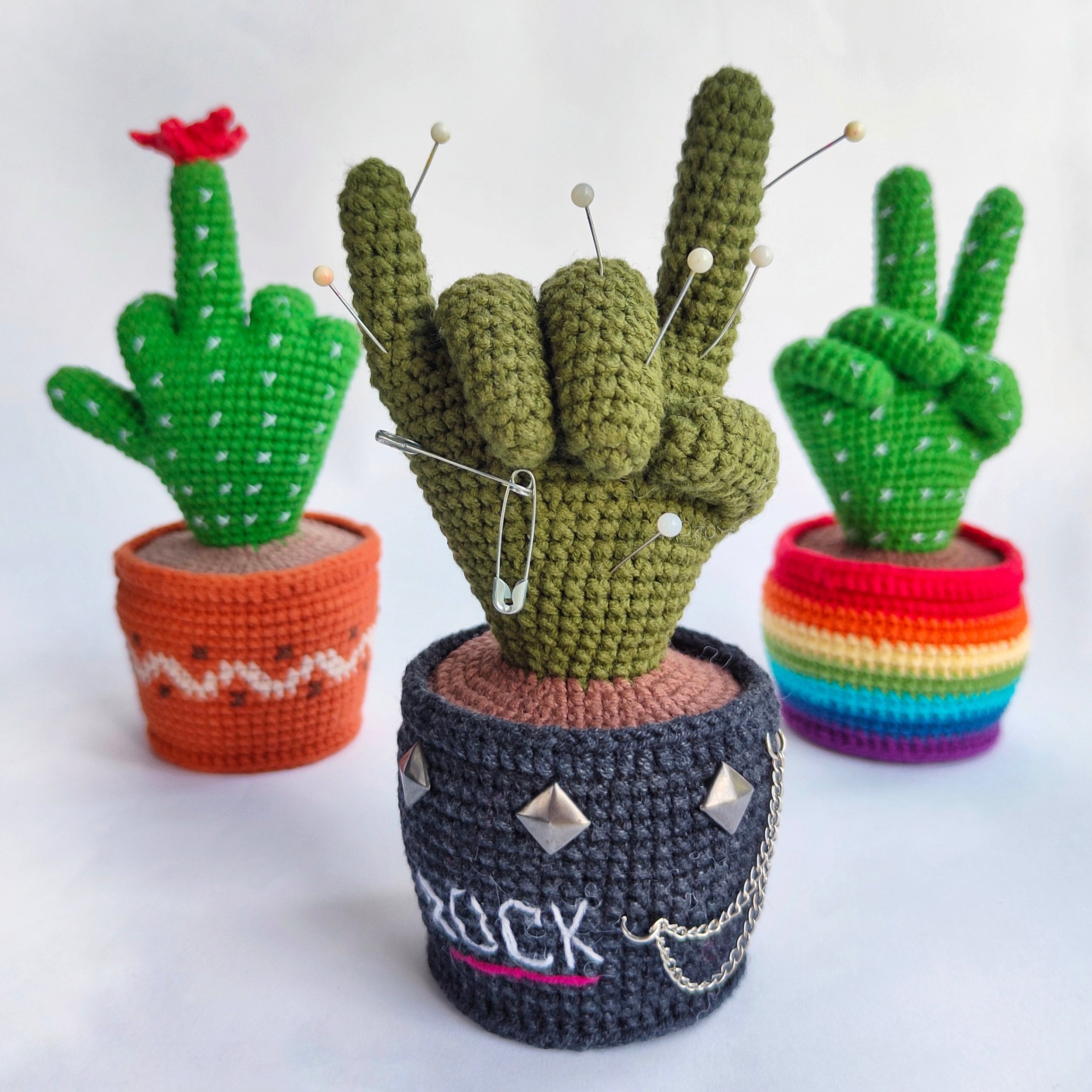 Cactus Hand CROCHET PATTERN / Amigurumi cactus PDF English Etsy España
