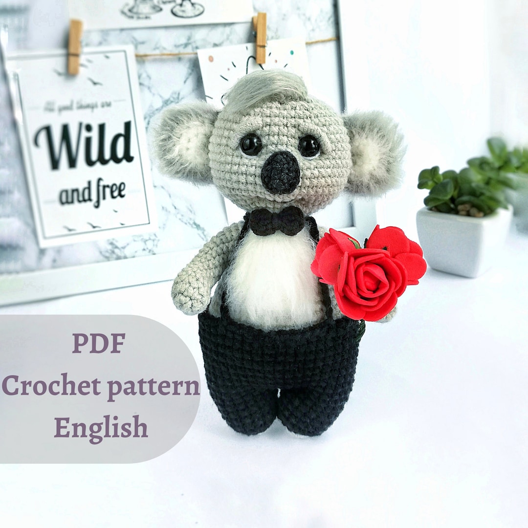 Cute Koala Amigurumi Toy Pattern. Koala Crochet Pattern PDF - Etsy