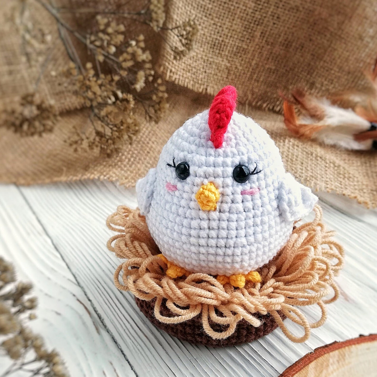 Chicken Family Crochet Pattern Amigurumi Chicken Rooster | Etsy Canada