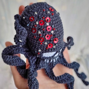 Creepy Octopus CROCHET PATTERN / Crochet Kraken PDF English pattern / Octopus amigurumi pattern image 9