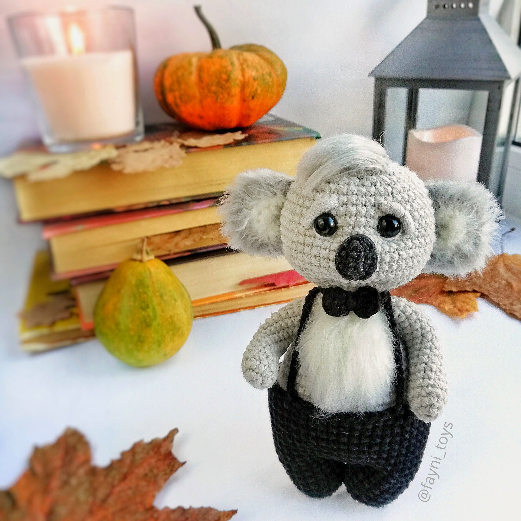 Cute Koala Amigurumi Toy Pattern. Koala Crochet Pattern PDF - Etsy