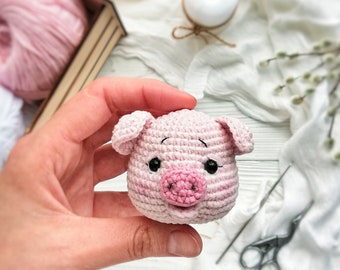 Patrón Ganchillo Amigurumi Cerdito Sweet Piggy PDF Tutorial
