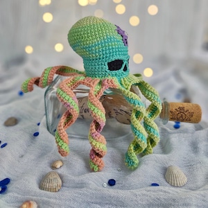 Creepy Octopus CROCHET PATTERN / Crochet Kraken PDF English pattern / Octopus amigurumi pattern image 7