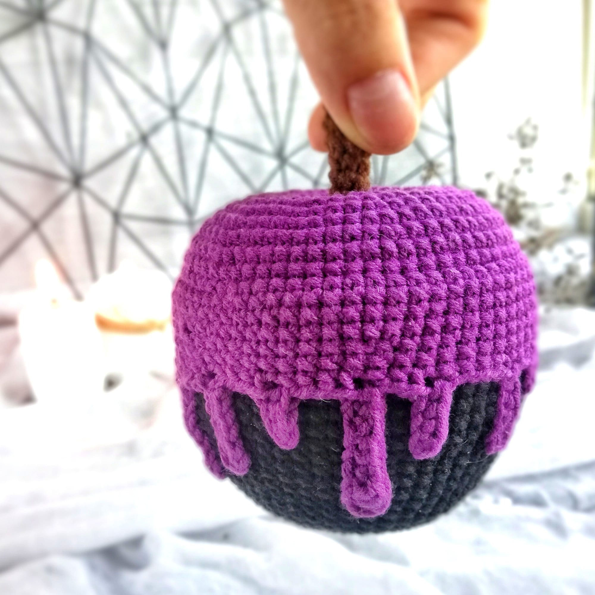 Poisoned Apple Crochet Pattern / Amigurumi Apple PDF English Etsy Canada