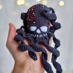 Creepy Octopus CROCHET PATTERN / Crochet Kraken PDF English pattern / Octopus amigurumi pattern image 10