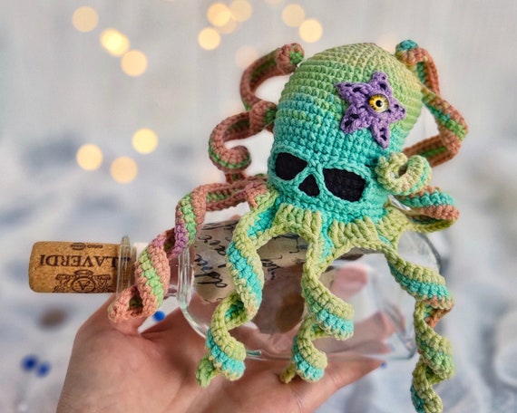 Creepy Crochet Octopus Pattern: Amigurumi Kraken (PDF)
