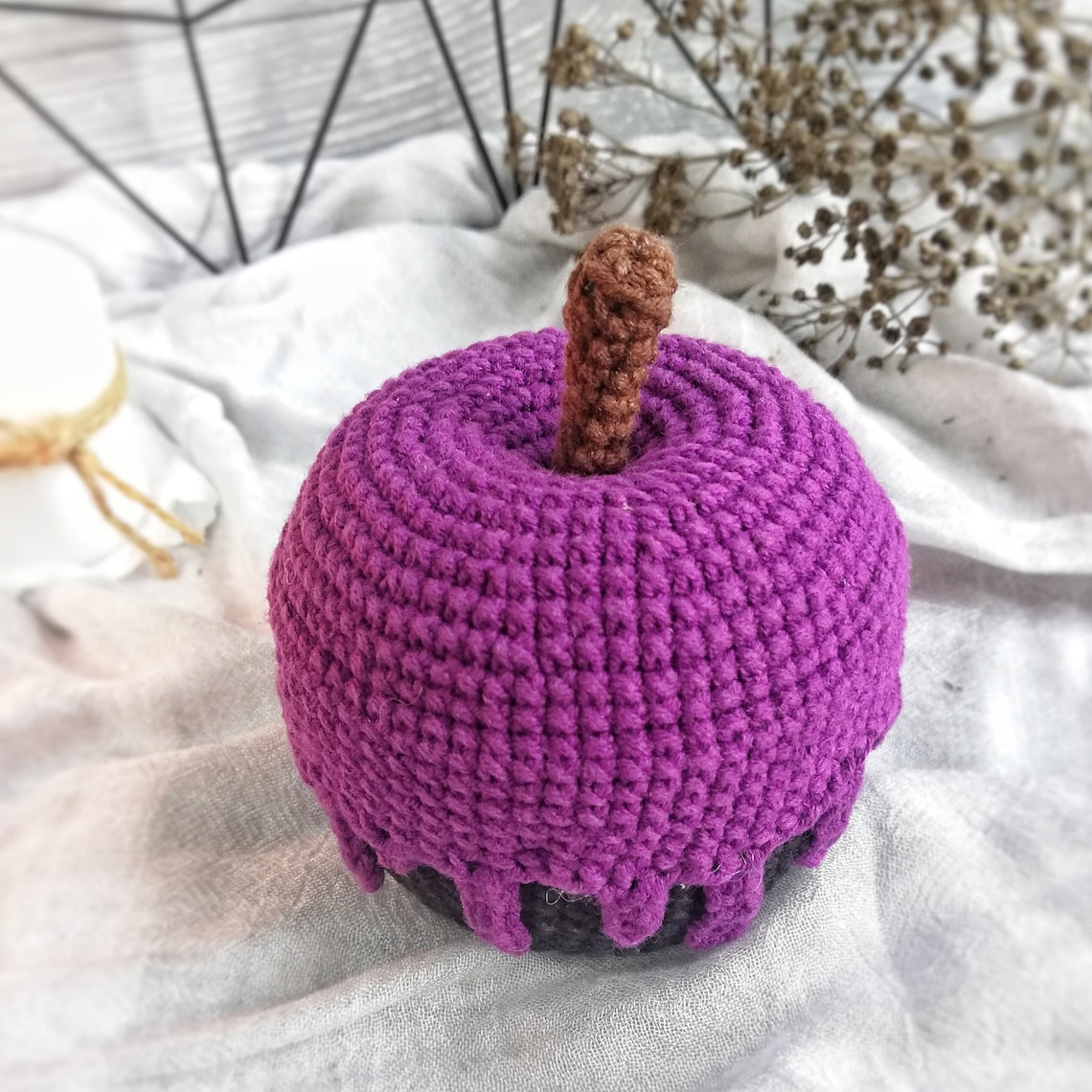Poisoned Apple Crochet Pattern / Amigurumi Apple PDF English Etsy