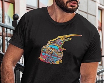 Skanderbeg’s Helmet Contemporary Style Unisex Adult T-Shirt, Albanian Shirt, Gjergj Kastrioti Skënderbeu, Albanian Hero, Albanian Clothing