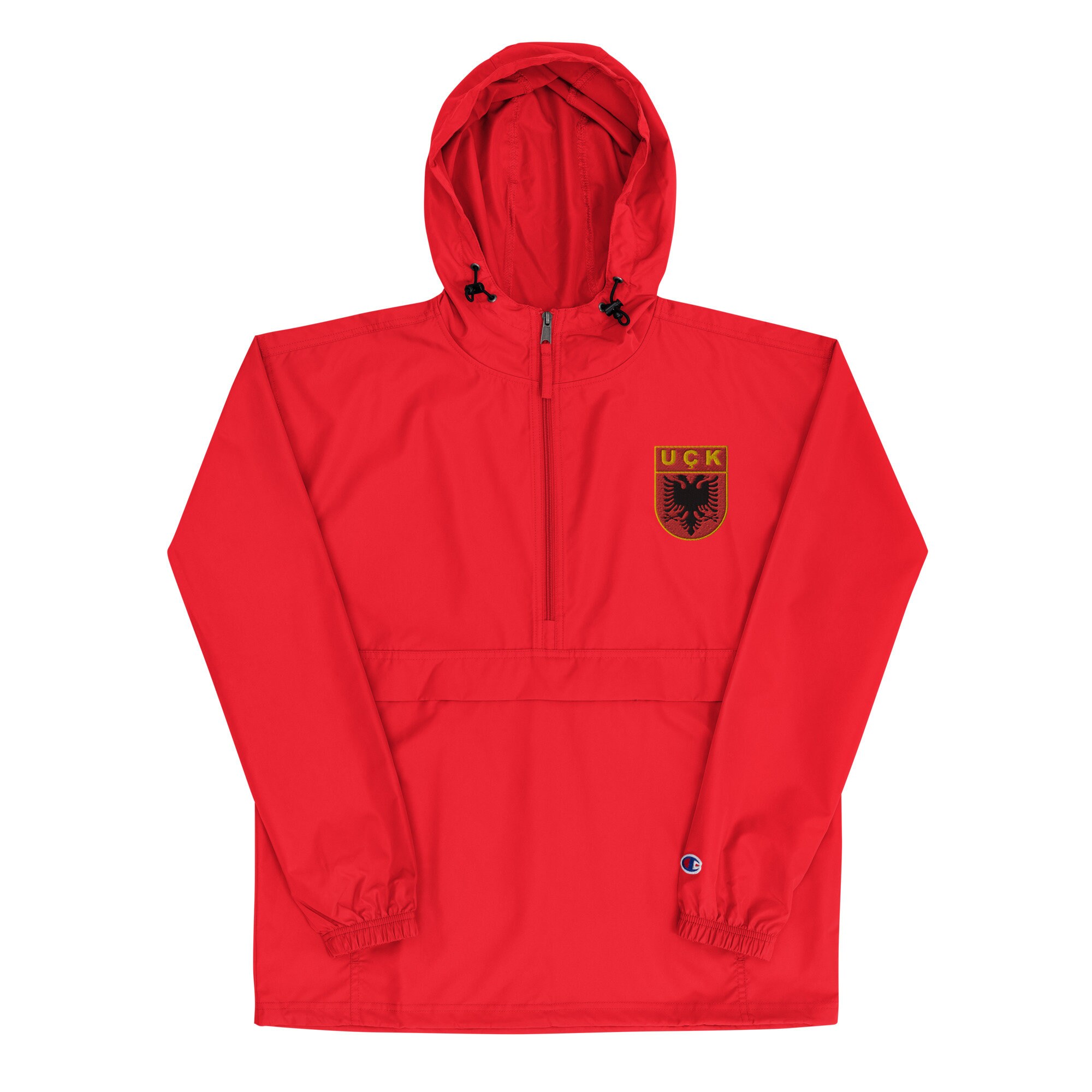 UÇK Embroidered Packable Jacket, UCK Jacket, Ushtria Çlirimtare E