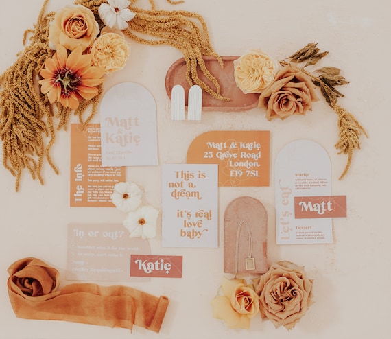 Savannah Wedding Invitation Suite - Invitation, Info Card and RSVP