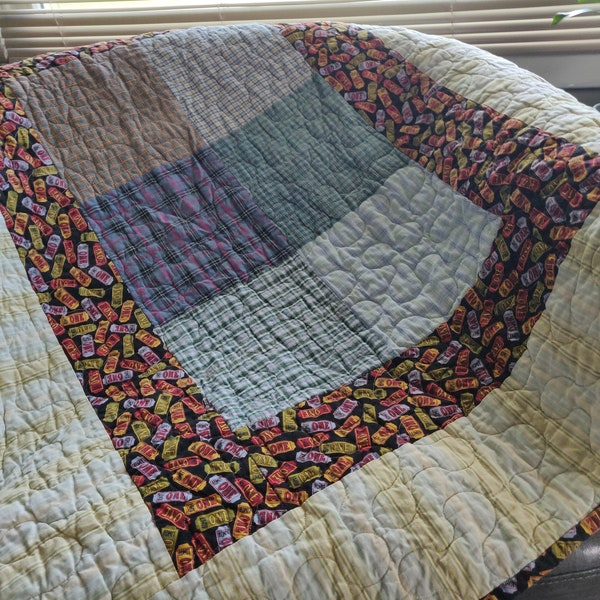 Karierte Sbaby Quilt 41 "x 32"