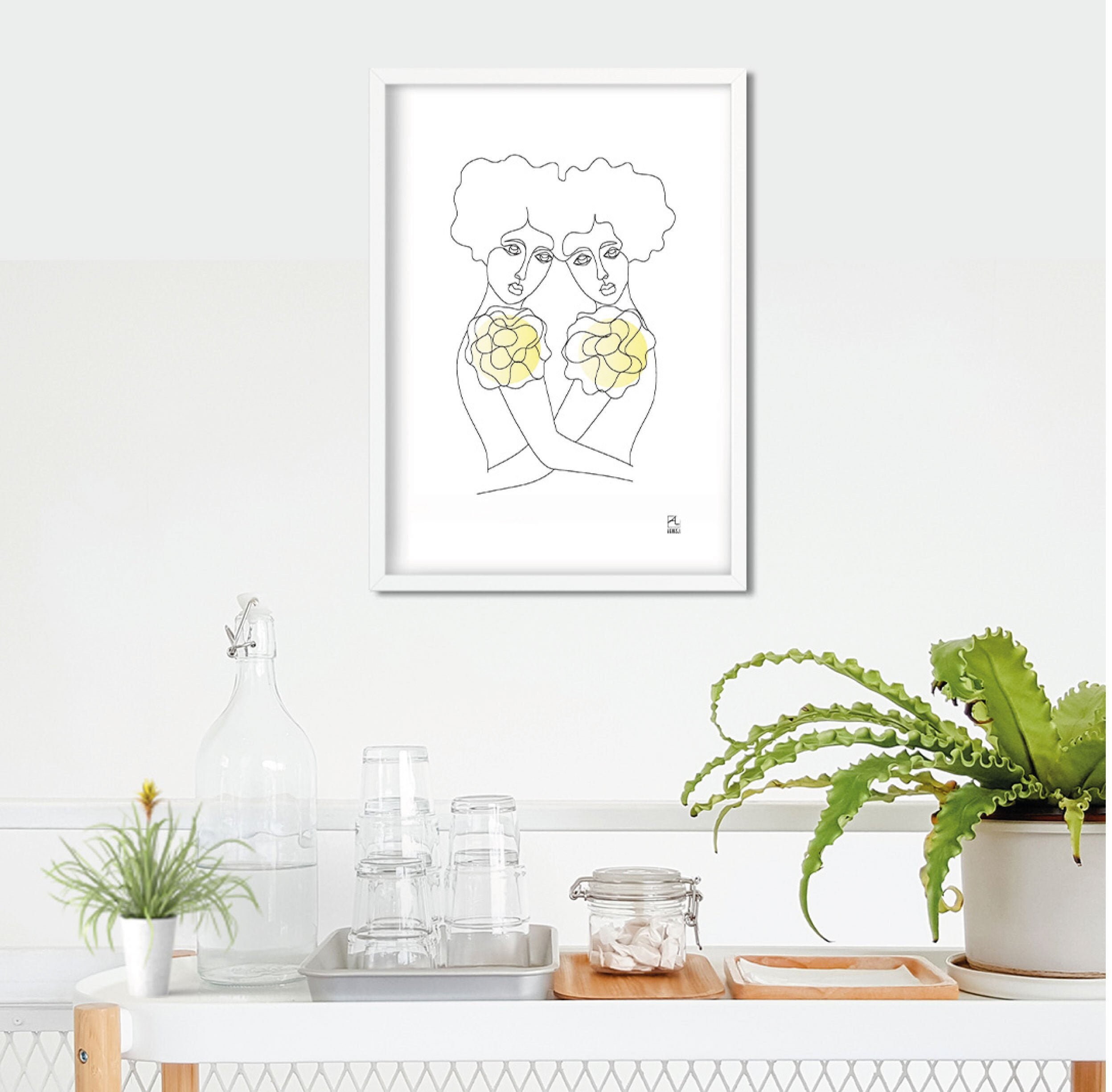 Ensemble - Affiche Couleur 30x40