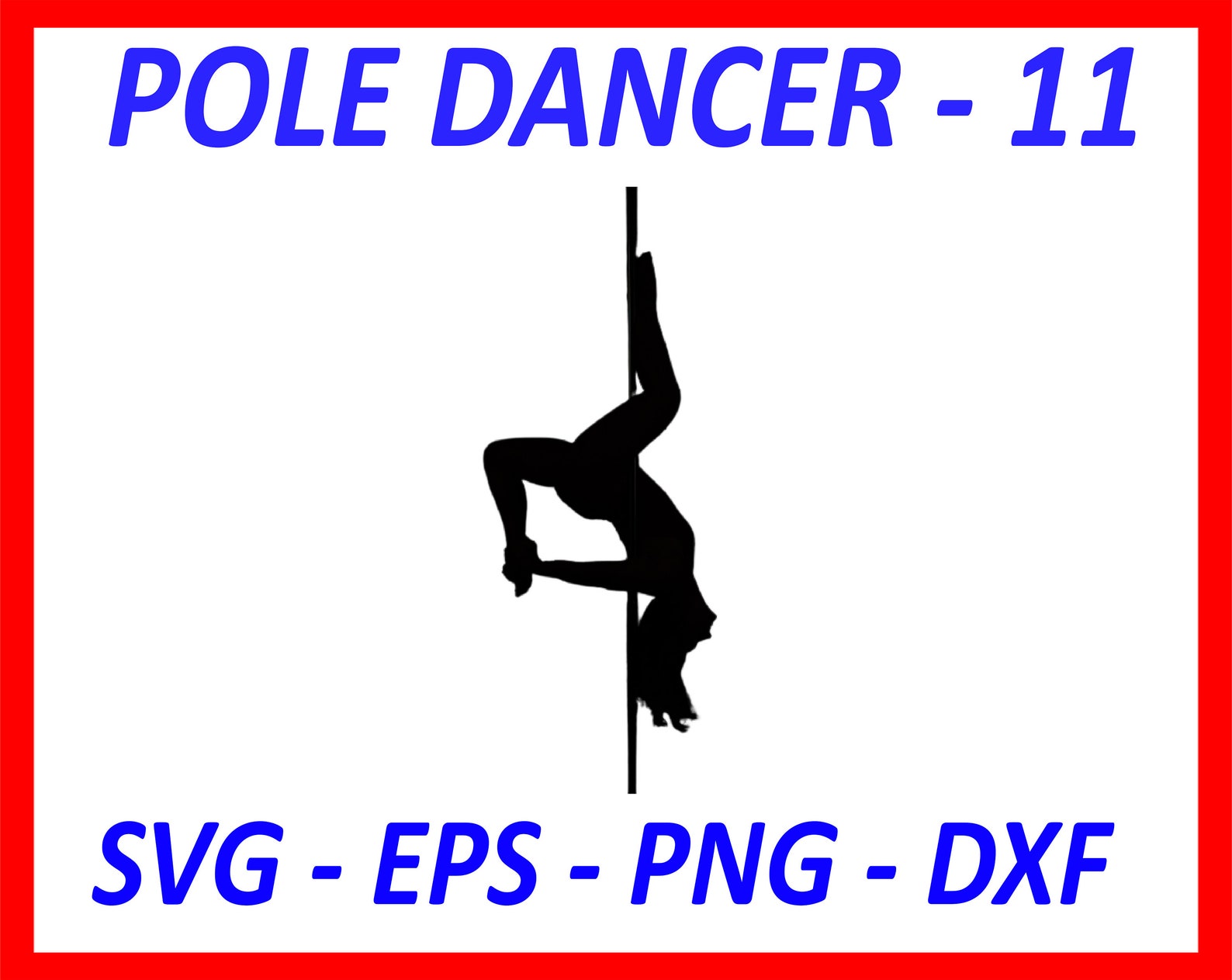 Pole Stripper Svg Exotic Dancer Svg Pole Cricut Svg Pole | Etsy