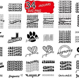 Jaguars In J letter Design Png, Svg Files For Cricut, Svg For Shirts, Sublimation Png, Mom Svg