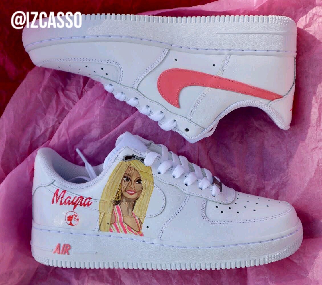 Barbie Themed AF1 | Etsy