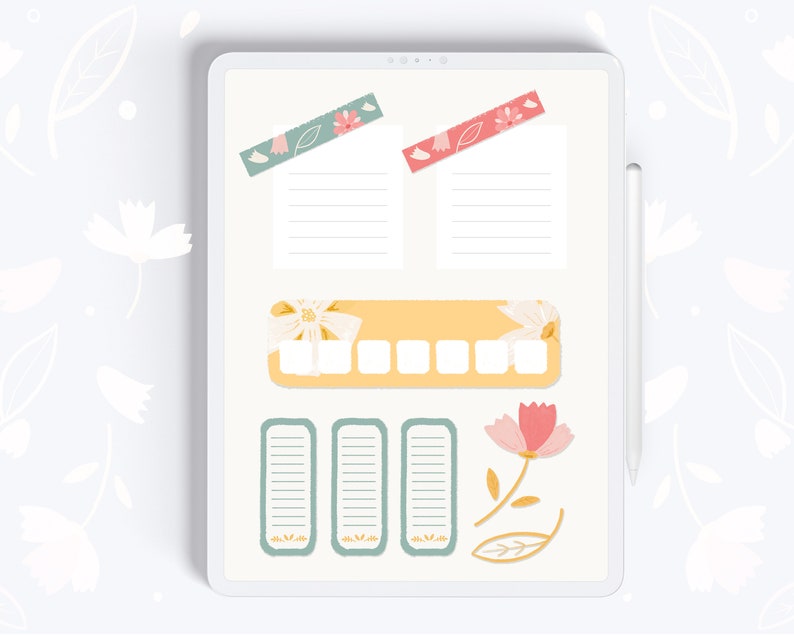 Digital Stickers Goodnotes Stickers Ipad Stickers Etsy