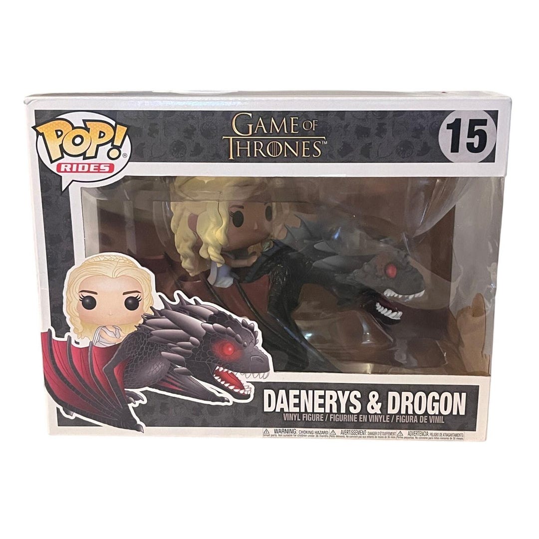 SF・ファンタジー・ホラー Funko POP! Rides Daenerys & Drogon No.15 Amazon.com: Funko Pop Rides: Game of Thrones - Dragon