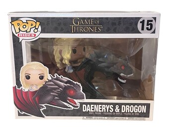 Funko Pop! Rides: Game of Thrones Daenerys & Drogon Vinyl