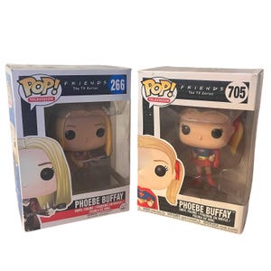 Funko Pop! Television:  Friends Phoebe Buffay Vinyl Figure #266 #705 Lot of 2
