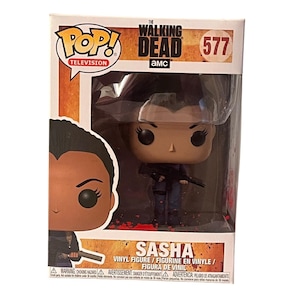 Funko Pop! Television: The Walking Dead amc - SASHA #577 - Vinyl Figure