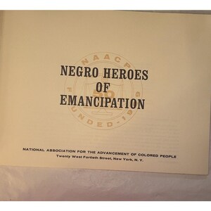 Heroes Of Emanzipation NAACP 1964 Mildred Bond - Softcover - Vintage Bild 3