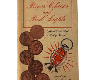 Vintage Brass Checks and Red Lights Mazzulla Denver Prostitution History 1966