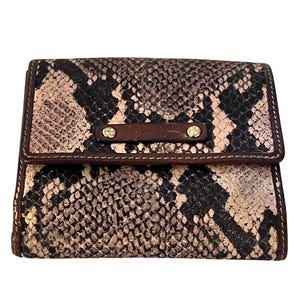Kate Spade New York Snake Print Wallet - collectible Fashion