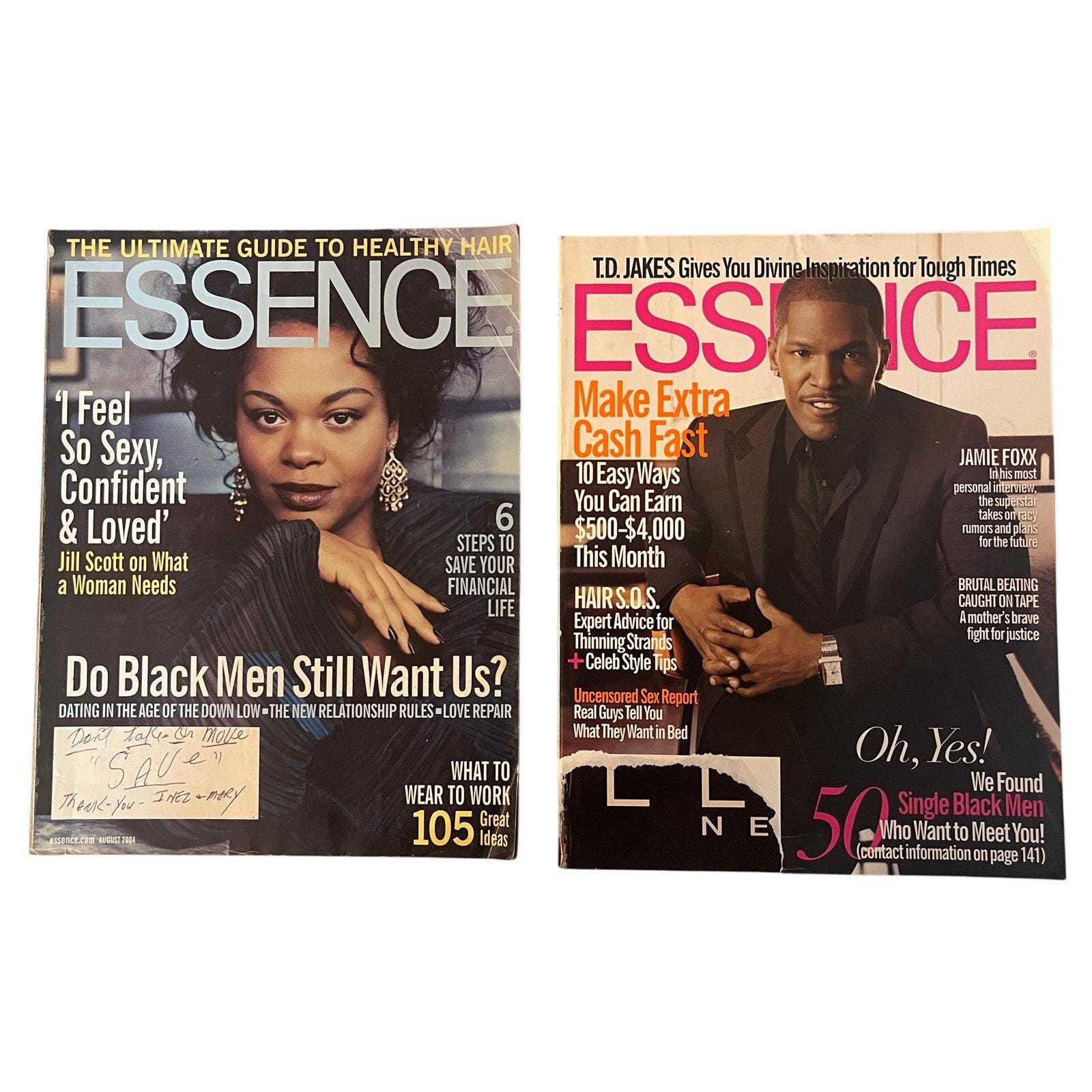 ESSENCE 雑誌 セット Vintage Essence Magazines - Etsy