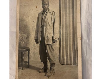 ヴィンテージの米陸軍兵士の写真 - アフリカ系アメリカ人の軍事史