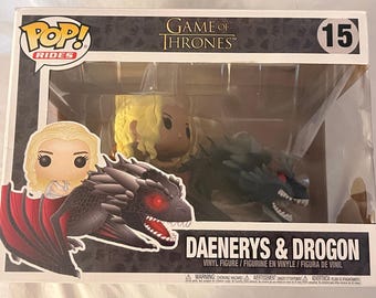 Funko Pop! Rides: Game of Thrones Daenerys & Drogon Vinyl