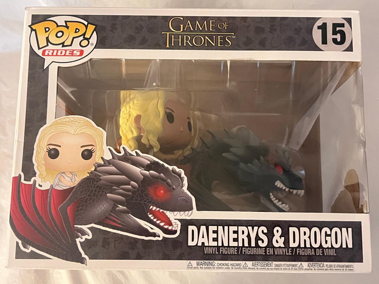 Funko Pop! Rides: Game of Thrones Daenerys & Drogon Vinyl