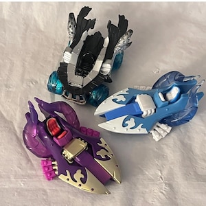Skylanders Superchargers - Fordon - Parti med 3 Splatter Splasher Dark Hot Streak