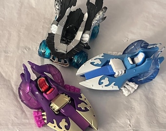 Skylanders SuperChargers - Fahrzeug - Lot von 3 Splatter Splasher Dark Hot Streak