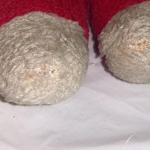 Vintage Rubber Face Mickey Mouse Plush 1960s | Vintage Disney Collectible image 7