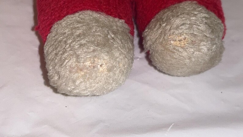 Vintage Rubber Face Mickey Mouse Plush 1960s | Vintage Disney Collectible image 7