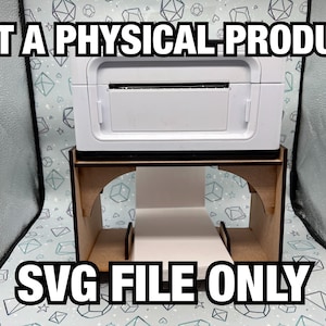 Munbyn Druckerständer, Drucker und Etikettenständer, Etikettendruckerhalter, Desktop-Drucker, Schreibtisch Aufgeräumt, SVG-Datei